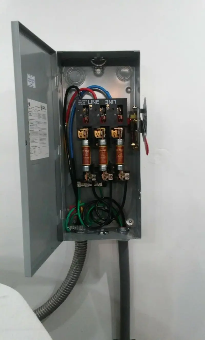 Three-phase disconnect switch installed for Electrical Wiring & Rewiring in Duanesburg